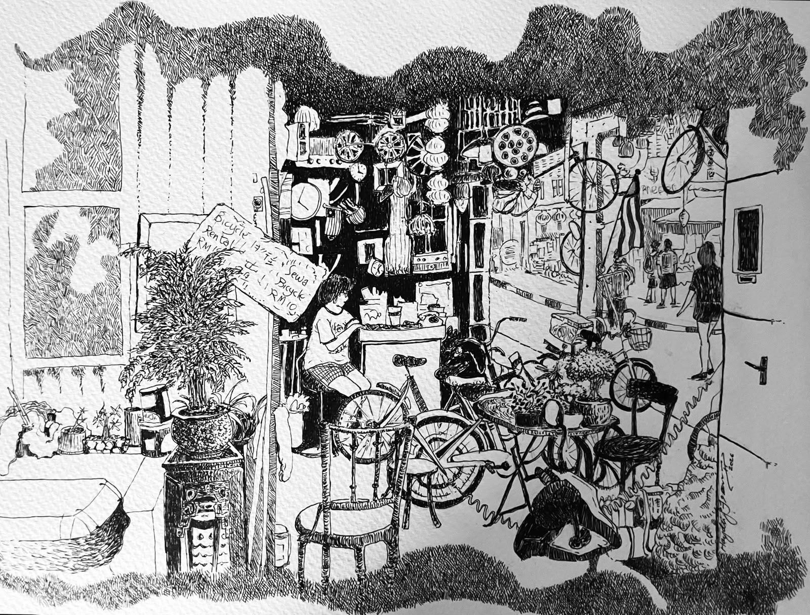 Architecture artwork